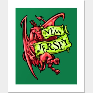 The jersey devil Posters and Art